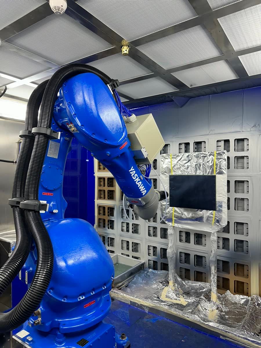Robot di verniciatura del centro R&S Yatu